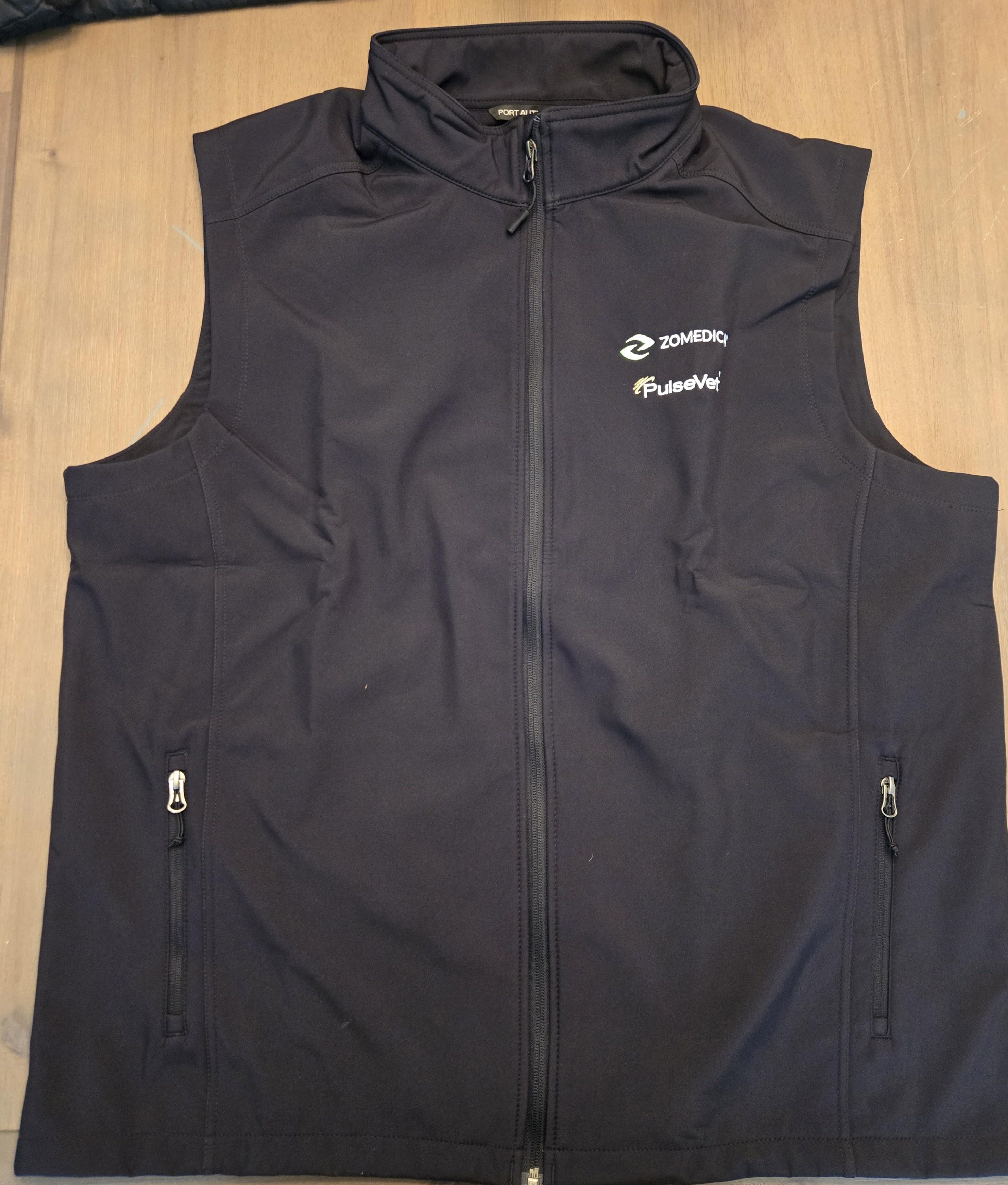 Men's Black PV/Zomedica Embroidered Vests