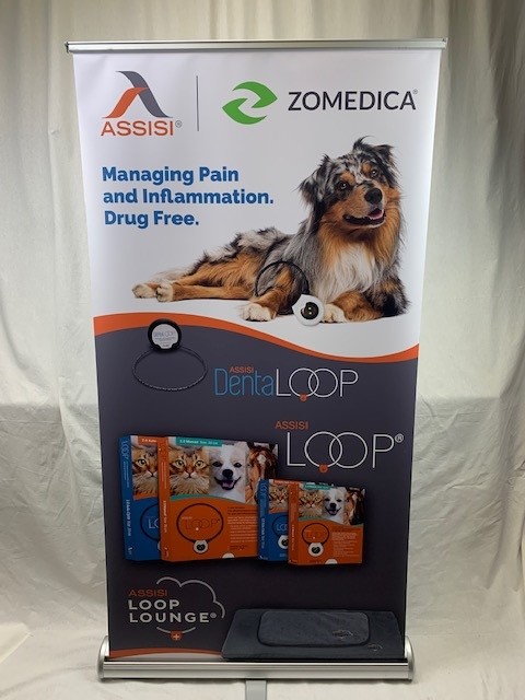 ASSISI ZOMEDICA DENTAL LOOP RETRACTABLE BANNER