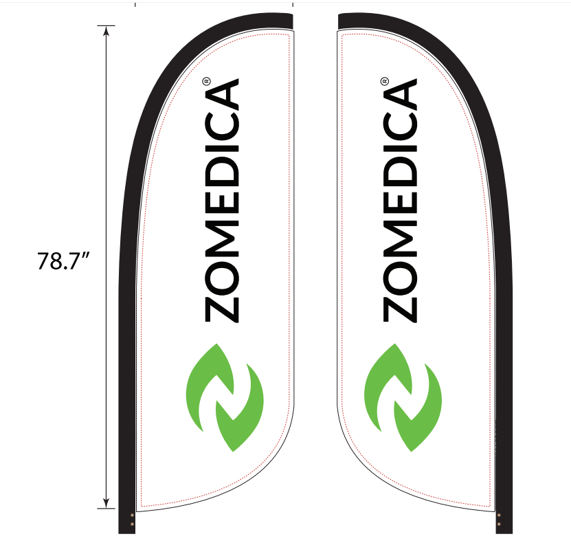 Zomedica Sail Flag