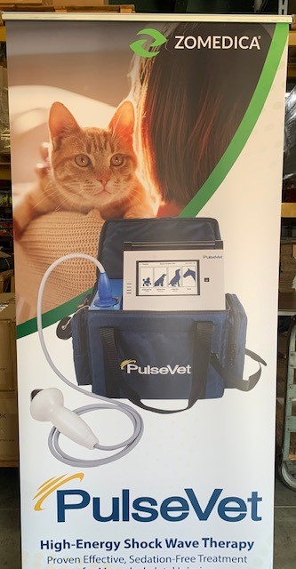PulseVet Feline Pop Up Banner